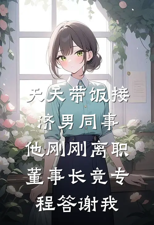 天天带饭接济男同事,他刚刚离职,董事长竟专程答谢我