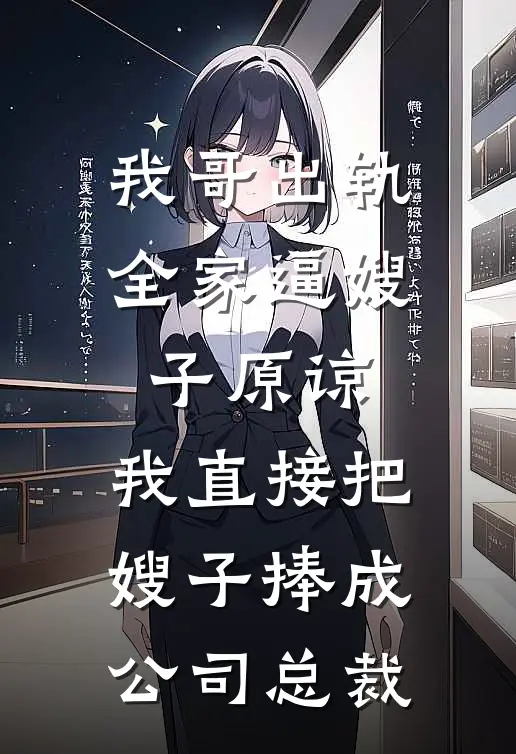我哥出轨，全家逼嫂子原谅，我直接把嫂子捧成公司总裁