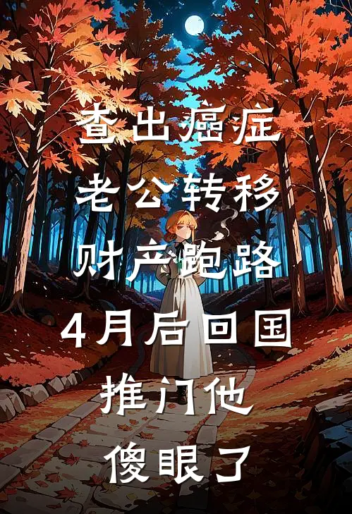 查出癌症老公转移财产跑路，4月后回国，推门他傻眼了