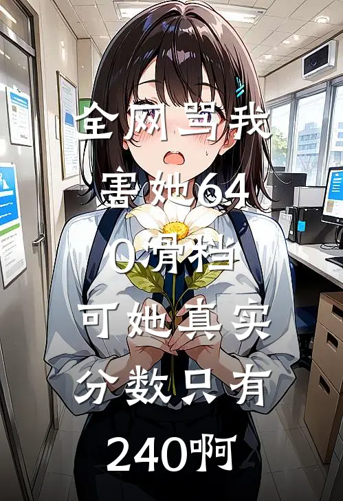 全网骂我害她640滑档,可她真实分数只有240啊