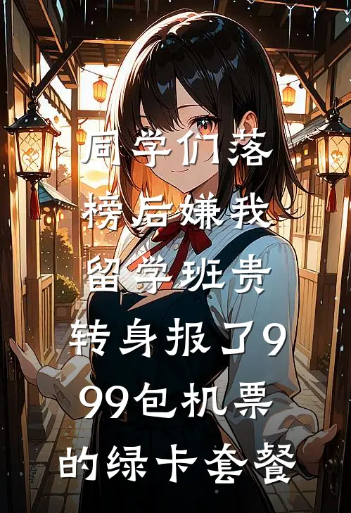 同学们落榜后嫌我留学班贵，转身报了999包机票的绿卡套餐
