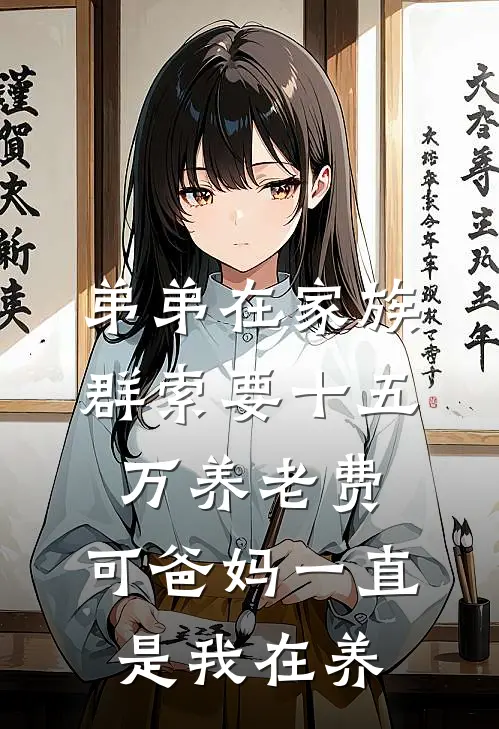 弟弟在家族群索要十五万养老费，可爸妈一直是我在养