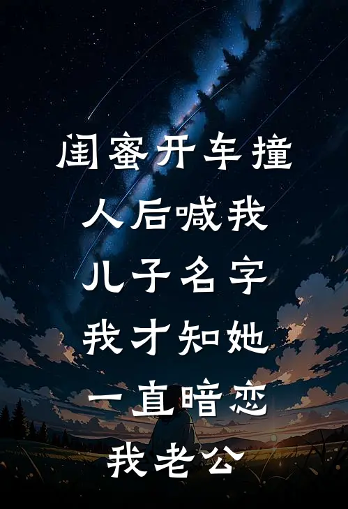 闺蜜开车撞人后喊我儿子名字，我才知她一直暗恋我老公
