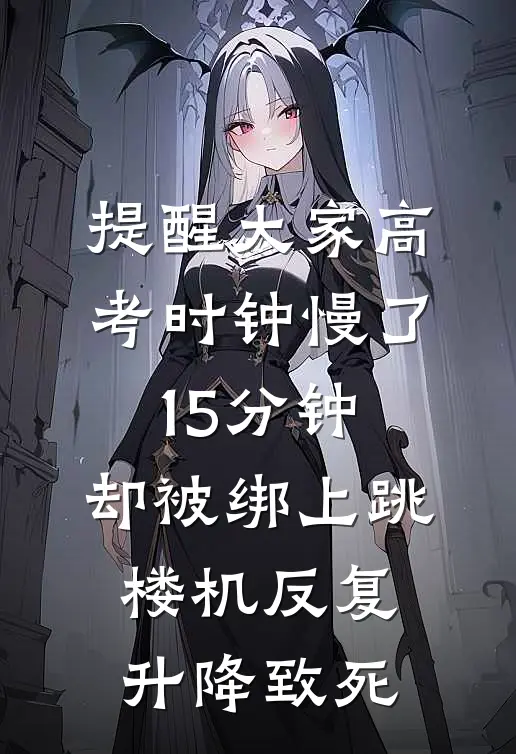 提醒大家高考时钟慢了15分钟，却被绑上跳楼机反复升降致死