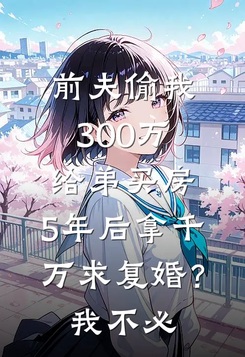前夫偷我300万给弟买房，5年后拿千万求复婚？我：不必