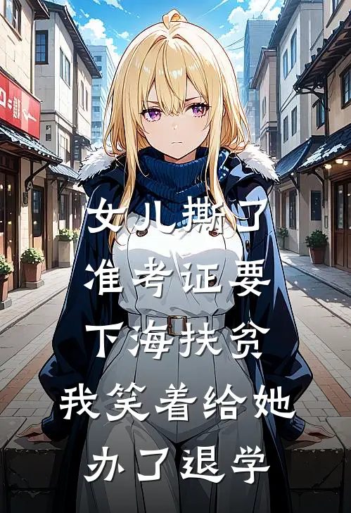 女儿撕了准考证要下海扶贫，我笑着给她办了退学