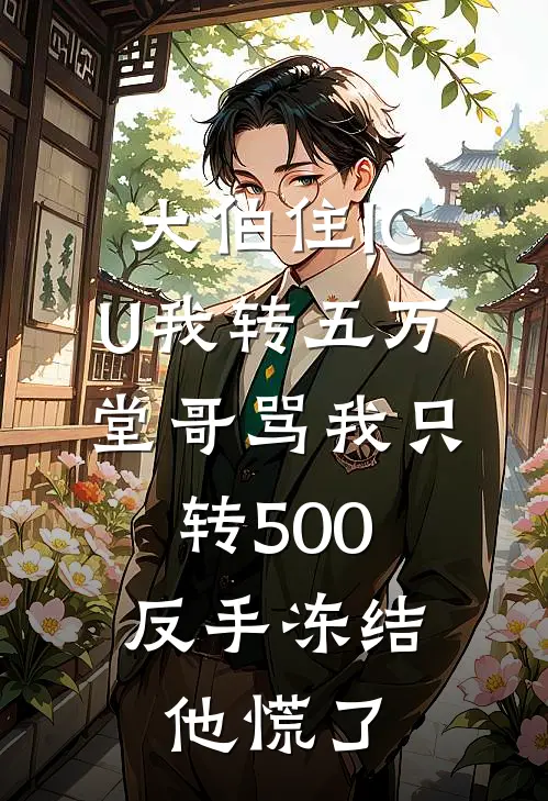 大伯住ICU我转五万，堂哥骂我只转500，反手冻结他慌了