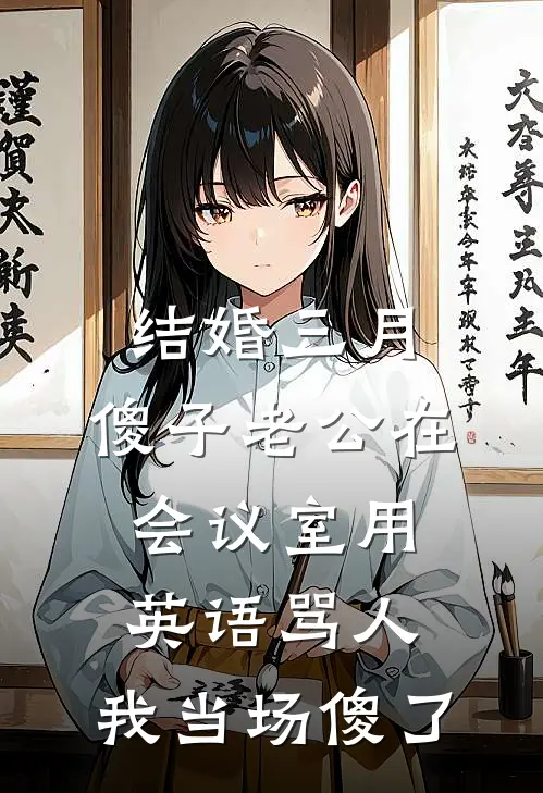 结婚三月，傻子老公在会议室用英语骂人，我当场傻了
