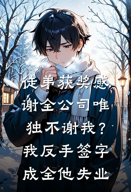 徒弟获奖感谢全公司唯独不谢我？我反手签字成全他失业