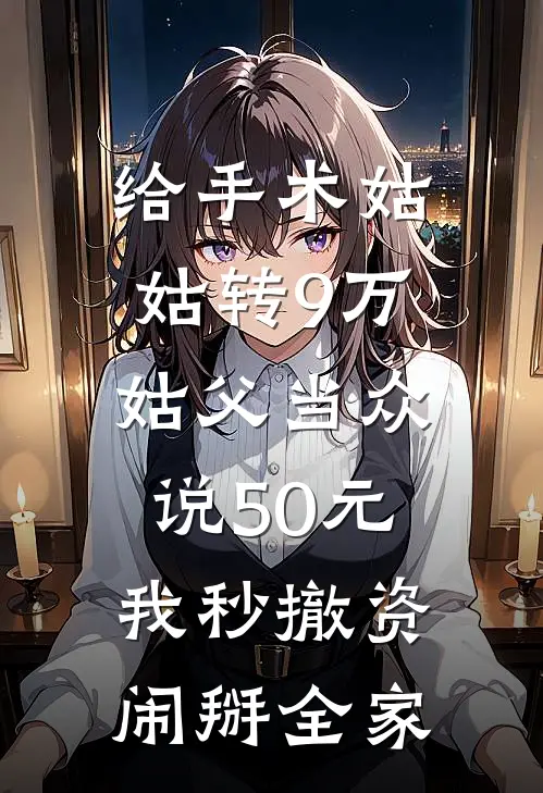 给手术姑姑转9万，姑父当众说50元，我秒撤资闹掰全家