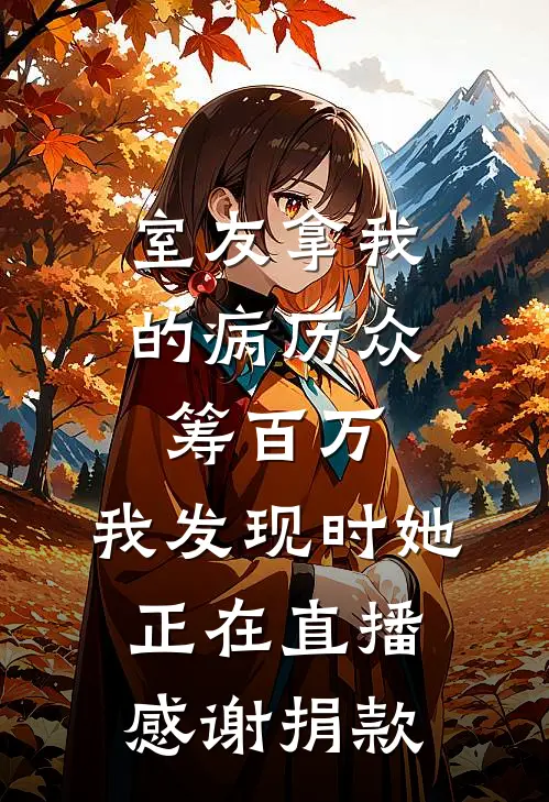 室友拿我的病历众筹百万，我发现时她正在直播感谢捐款