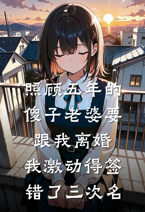 照顾五年的傻子老婆要跟我离婚，我激动得签错了三次名