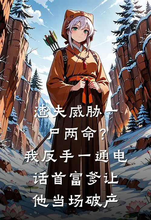 渣夫威胁一尸两命？我反手一通电话首富爹让他当场破产