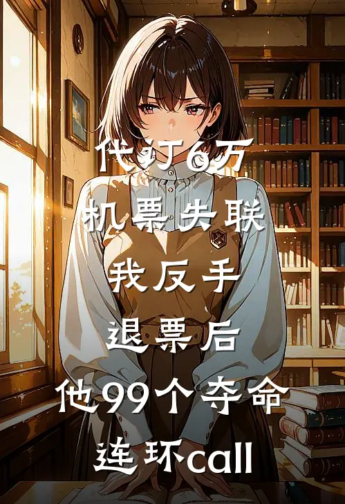 代订6万机票失联，我反手退票后，他99个夺命连环call