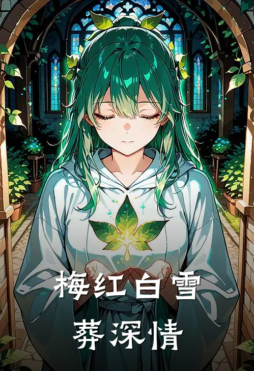 梅红白雪葬深情