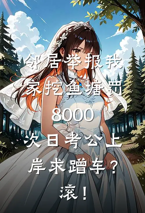 邻居举报我家挖鱼塘罚8000，次日考公上岸求蹭车？滚！