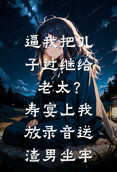 逼我把儿子过继给老太？寿宴上我放录音送渣男坐牢