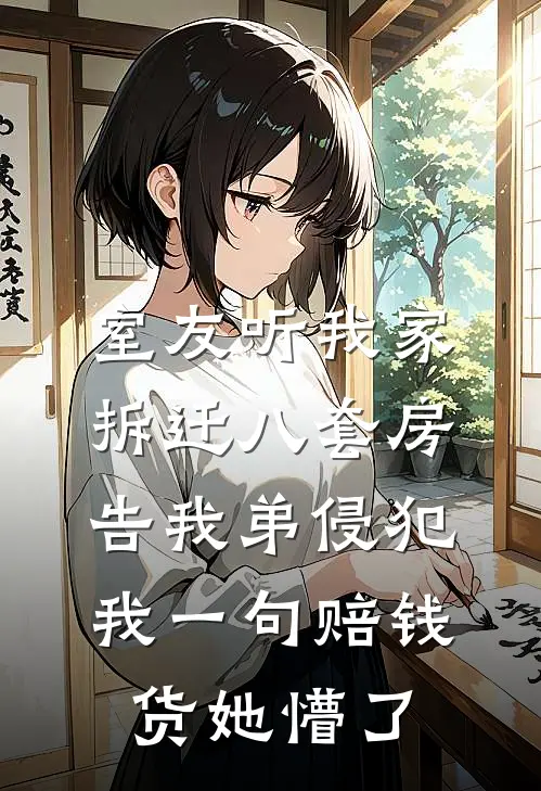 室友听我家拆迁八套房告我弟侵犯，我一句赔钱货她懵了