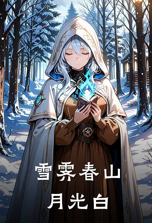 雪霁春山月光白