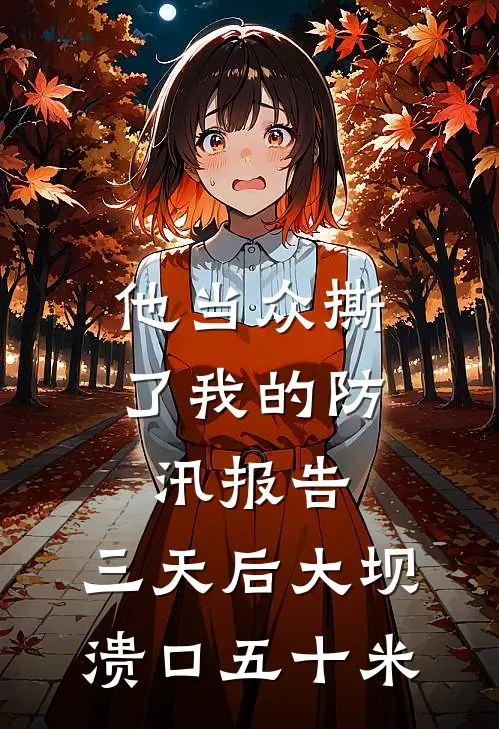 他当众撕了我的防汛报告，三天后大坝溃口五十米