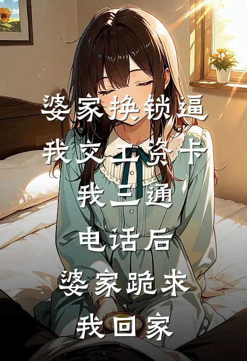 婆家换锁逼我交工资卡，我三通电话后，婆家跪求我回家