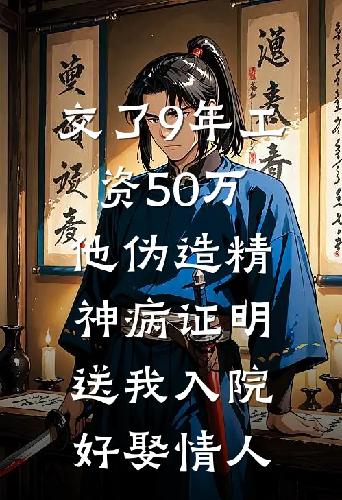 交了9年工资50万，他伪造精神病证明送我入院好娶情人