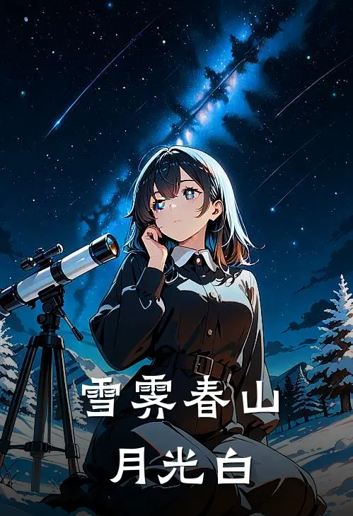雪霁春山月光白