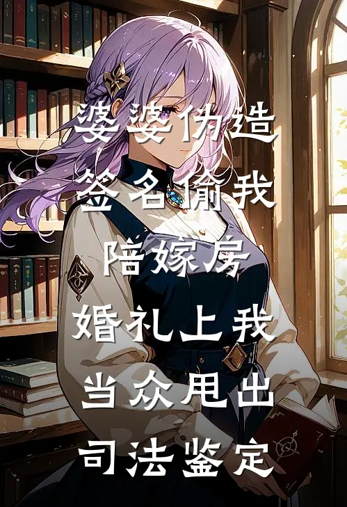 婆婆伪造签名偷我陪嫁房，婚礼上我当众甩出司法鉴定