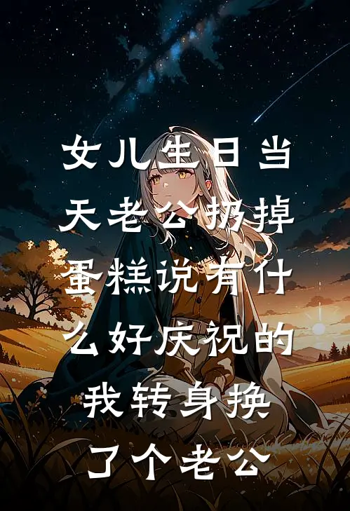 女儿生日当天老公扔掉蛋糕说有什么好庆祝的，我转身换了个老公