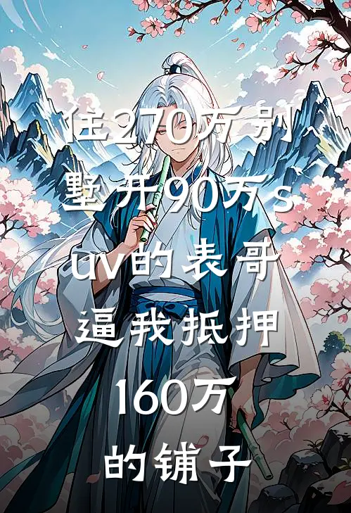 住270万别墅开90万suv的表哥，逼我抵押160万的铺子