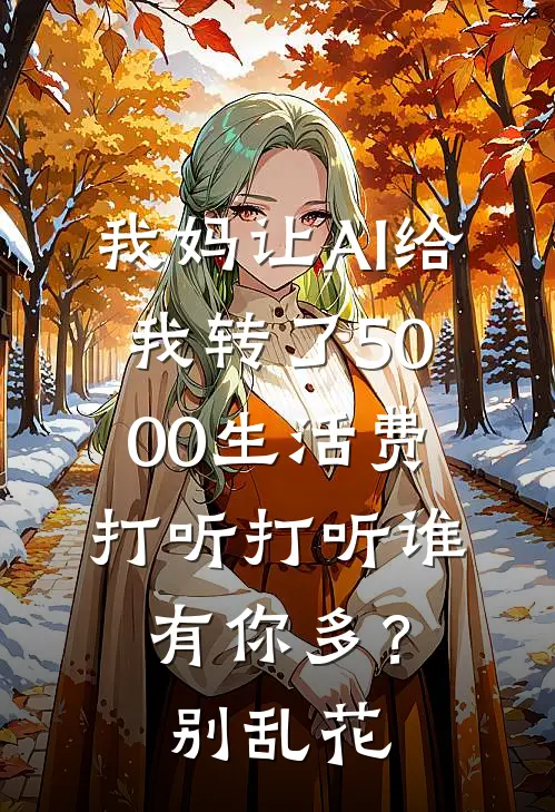 我妈让AI给我转了5000生活费：打听打听谁有你多？别乱花