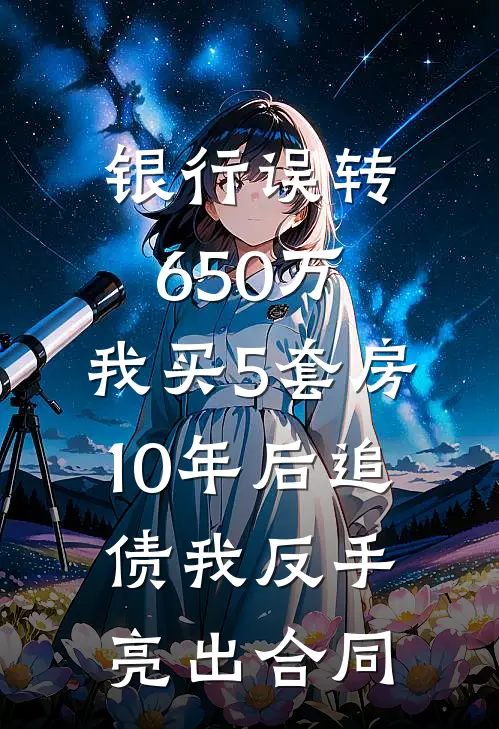 银行误转650万，我买5套房，10年后追债我反手亮出合同