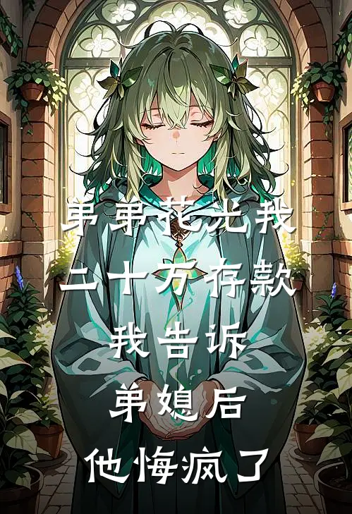 弟弟花光我二十万存款，我告诉弟媳后，他悔疯了