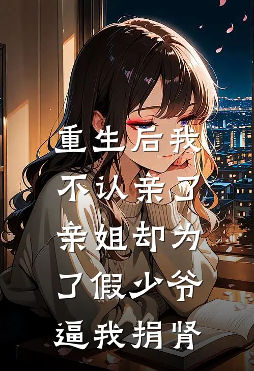 重生后我不认亲了，亲姐却为了假少爷逼我捐肾