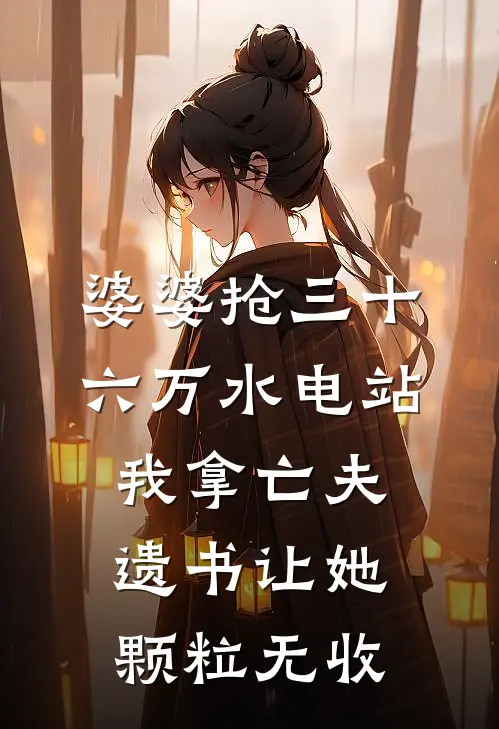 婆婆抢三十六万水电站，我拿亡夫遗书让她颗粒无收