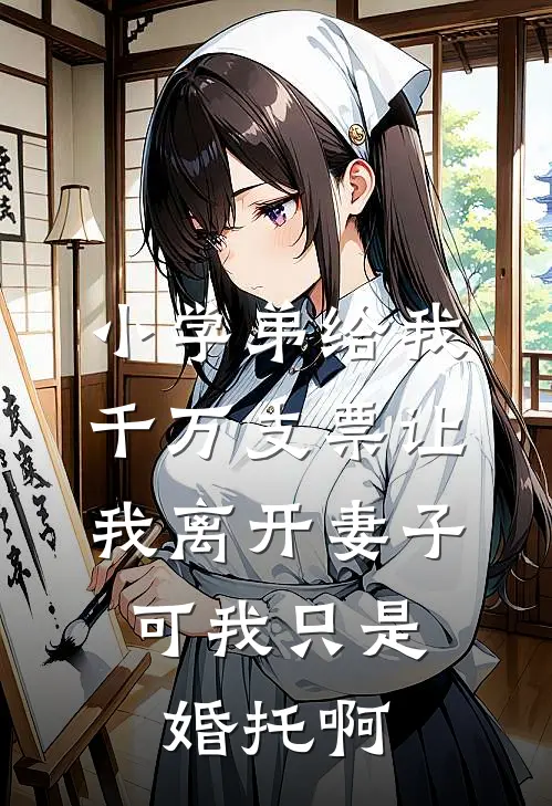 小学弟给我千万支票让我离开妻子，可我只是婚托啊