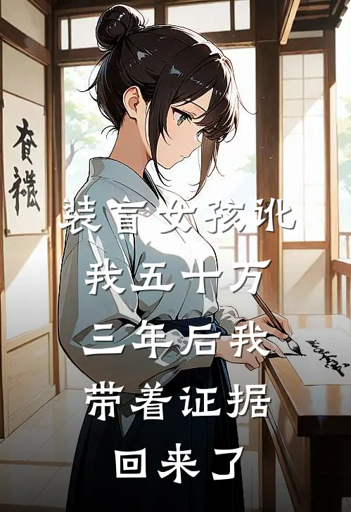 装盲女孩讹我五十万，三年后我带着证据回来了