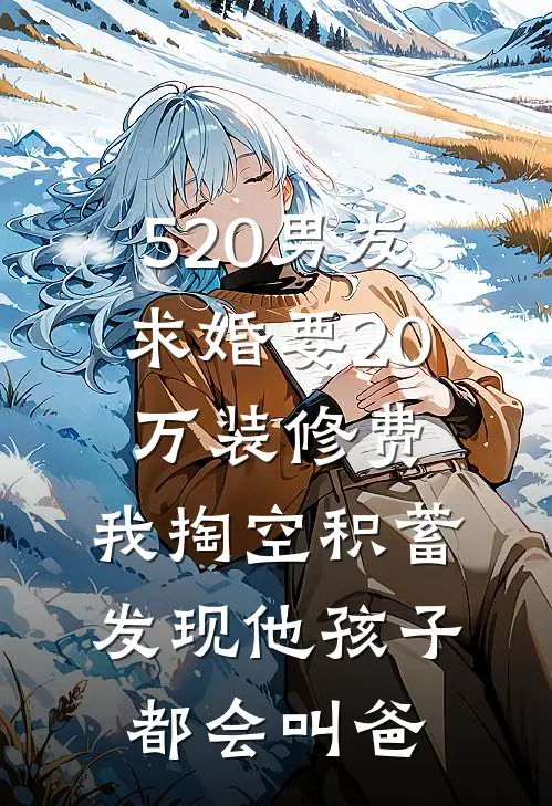 520男友求婚要20万装修费，我掏空积蓄发现他孩子都会叫爸