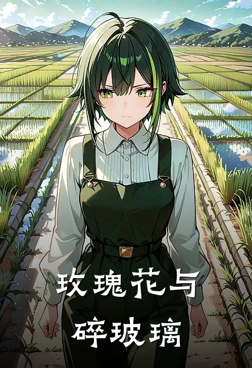 玫瑰花与碎玻璃