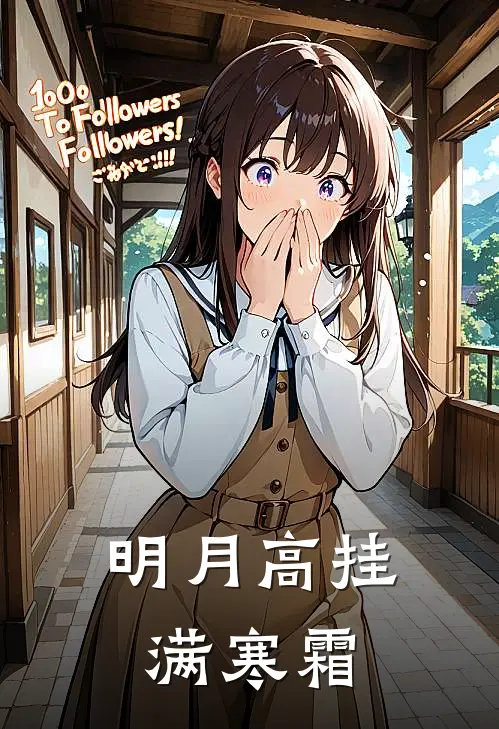 明月高挂满寒霜