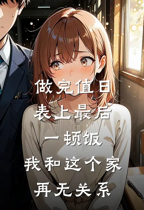 做完值日表上最后一顿饭，我和这个家再无关系