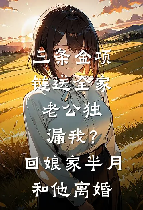 三条金项链送全家，老公独漏我？回娘家半月，和他离婚