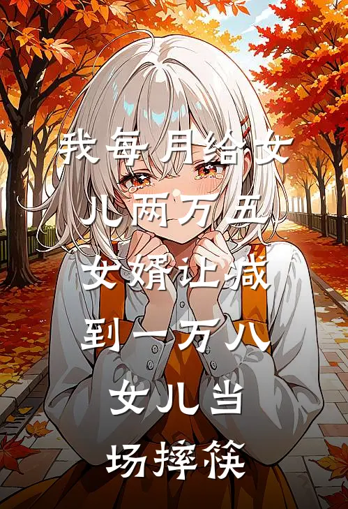 我每月给女儿两万五，女婿让减到一万八，女儿当场摔筷