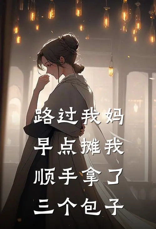 路过我妈早点摊我顺手拿了三个包子