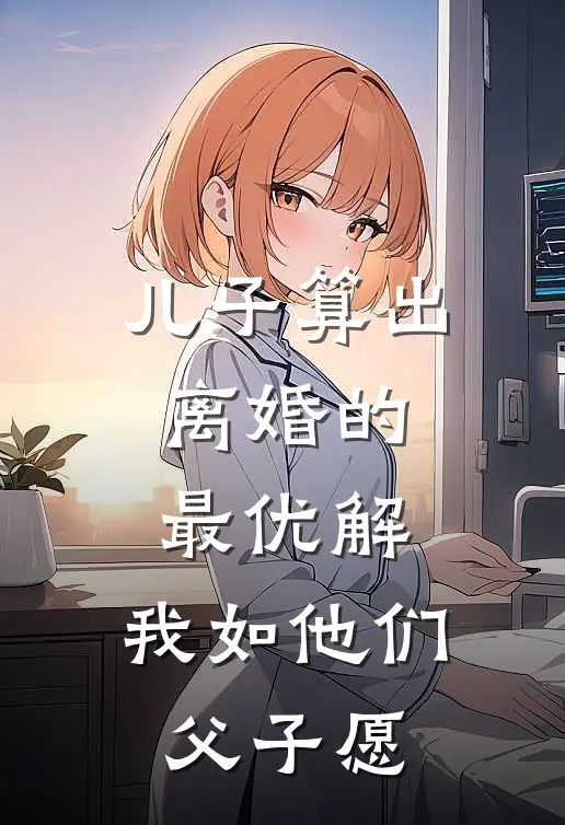 儿子算出离婚的最优解，我如他们父子愿