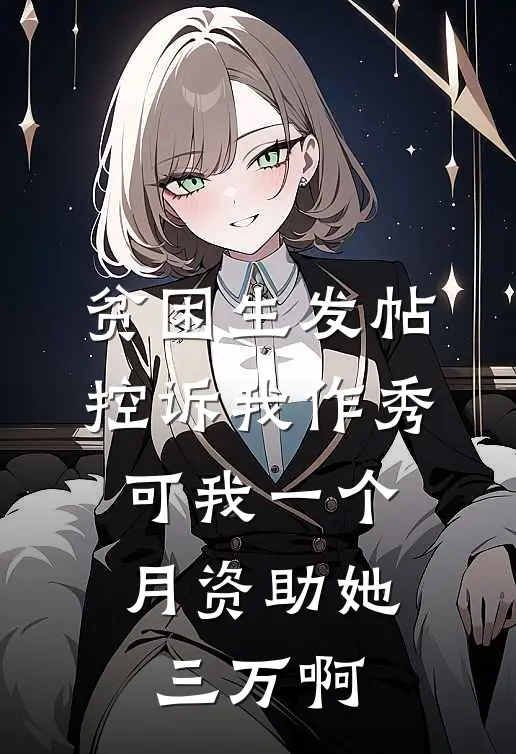 贫困生发帖控诉我作秀，可我一个月资助她三万啊