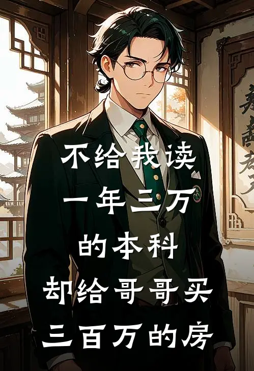 不给我读一年三万的本科，却给哥哥买三百万的房