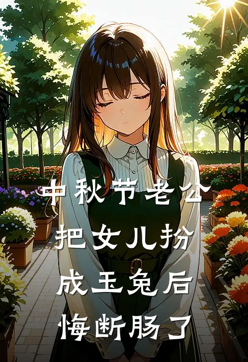 中秋节老公把女儿扮成玉兔后，悔断肠了