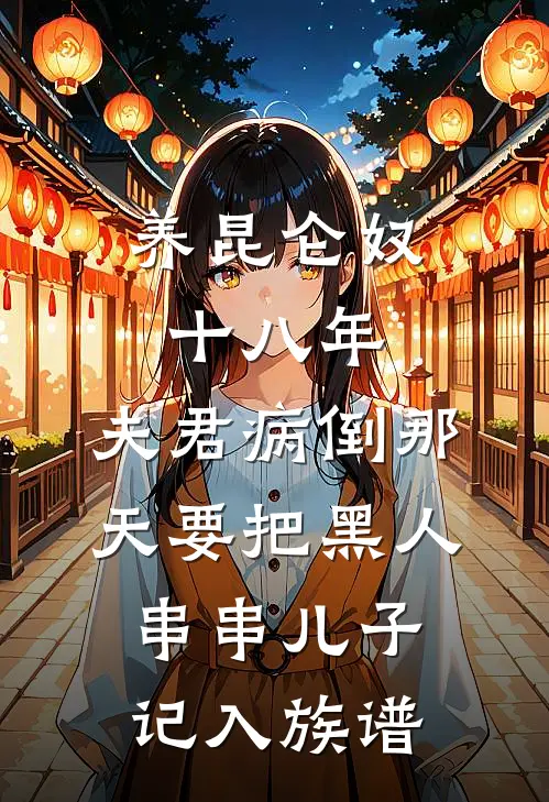 养昆仑奴十八年，夫君病倒那天要把黑人串串儿子记入族谱