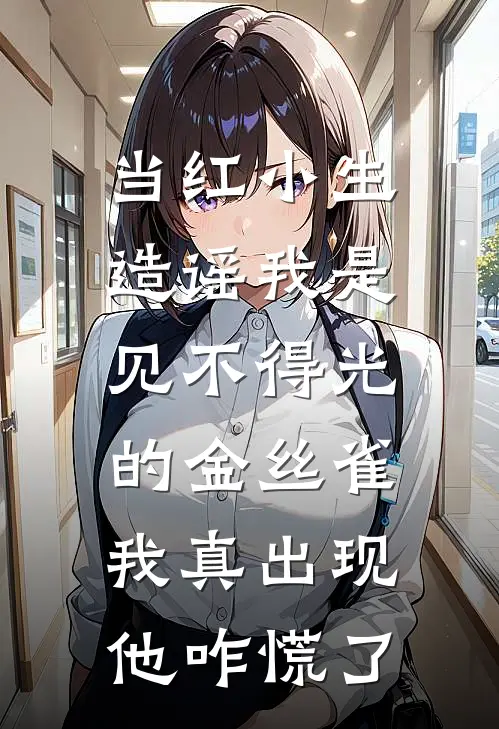 当红小生造谣我是见不得光的金丝雀，我真出现他咋慌了